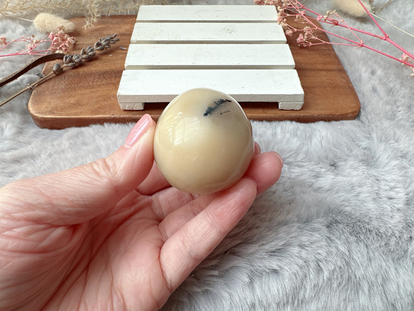 Small Agate Druzy Egg