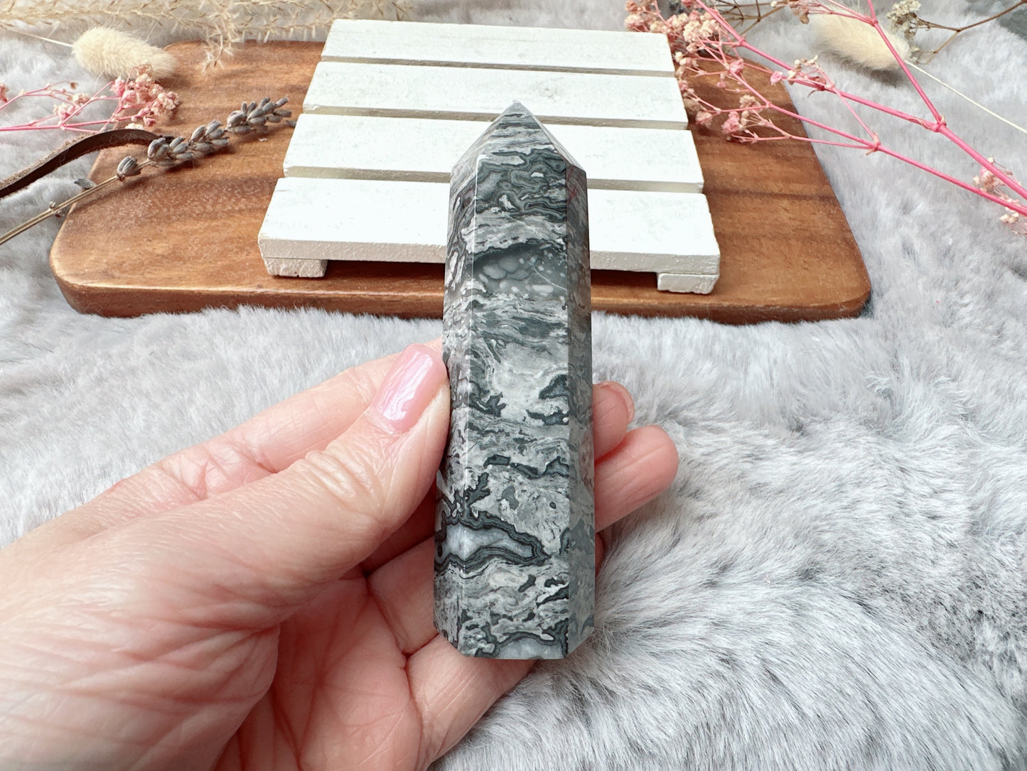 Small Picasso Jasper Tower (Imperfect)