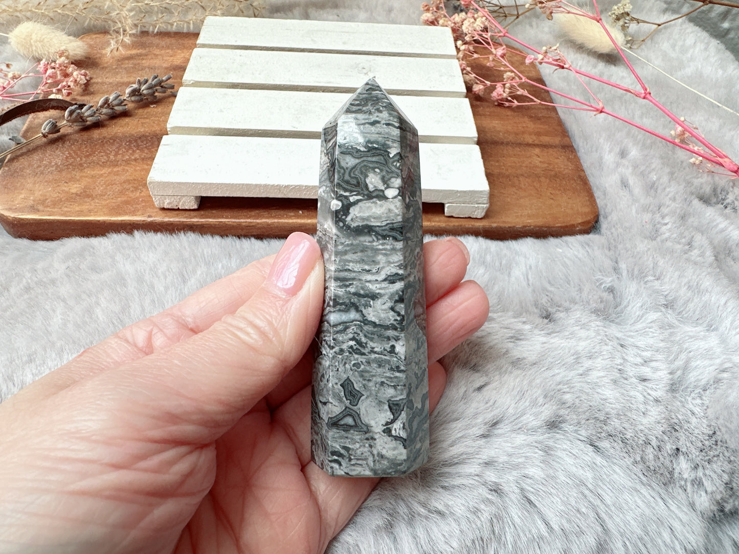 Small Picasso Jasper Tower (Imperfect)
