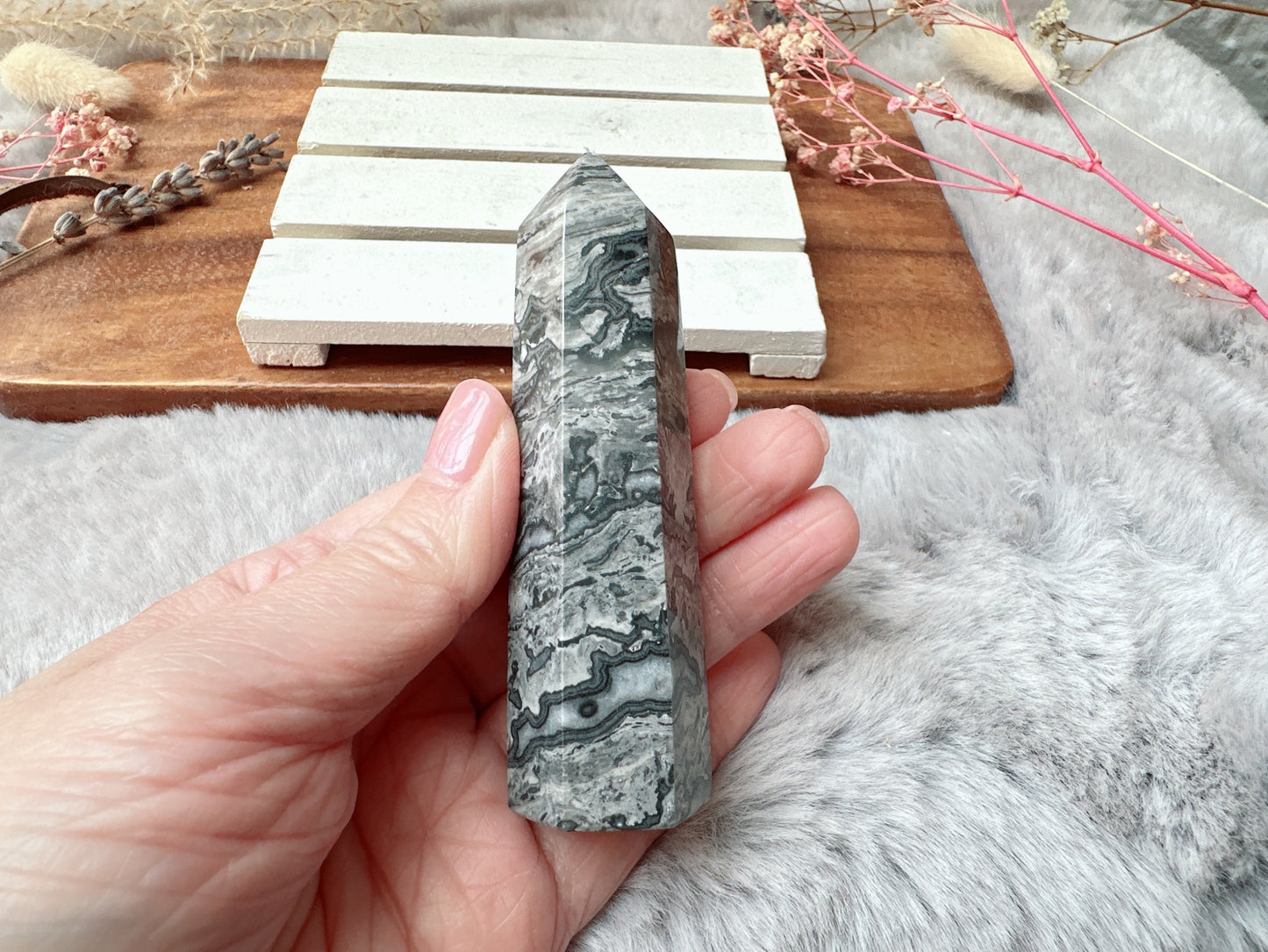 Small Picasso Jasper Tower (Imperfect)