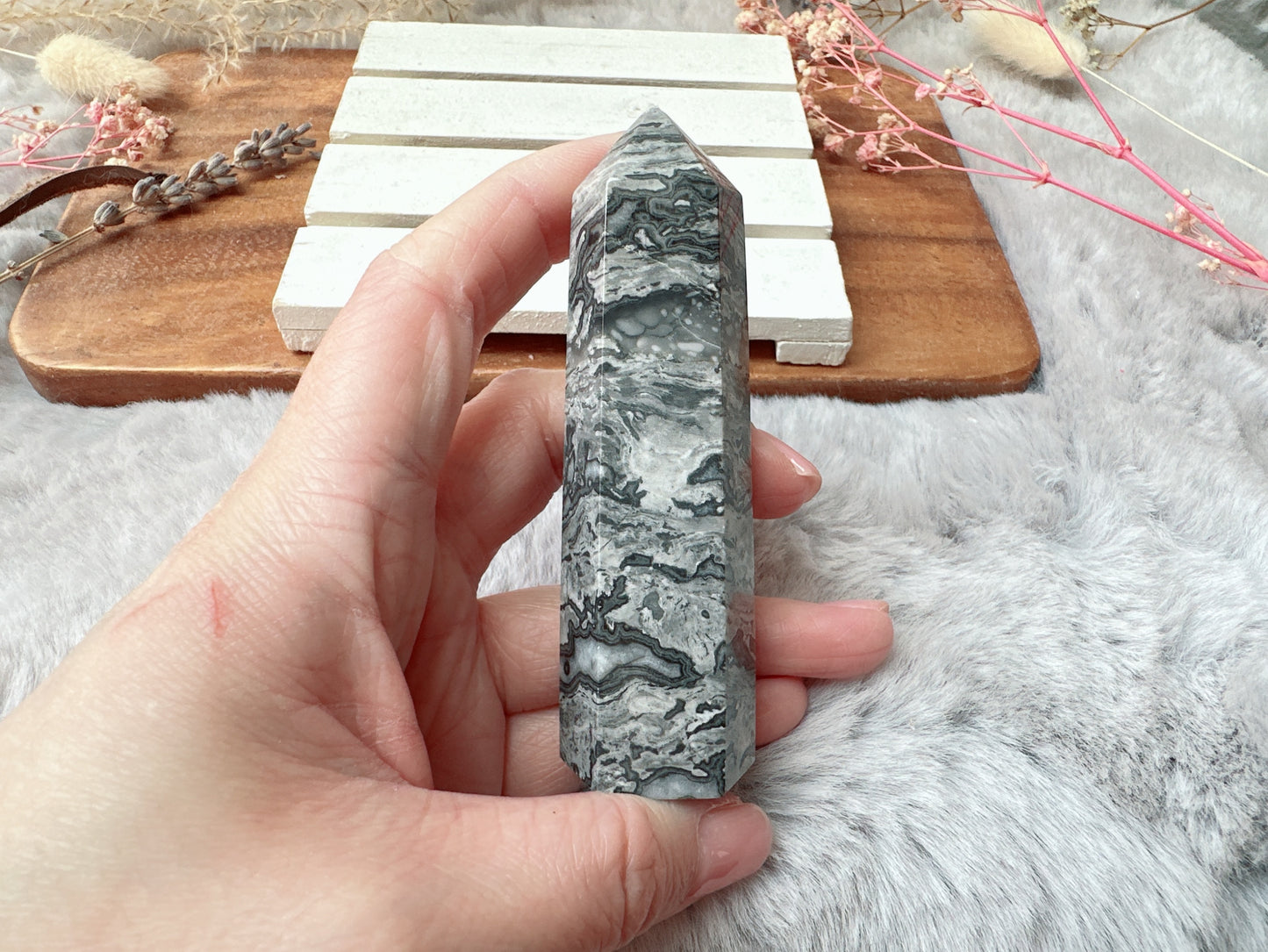 Small Picasso Jasper Tower (Imperfect)