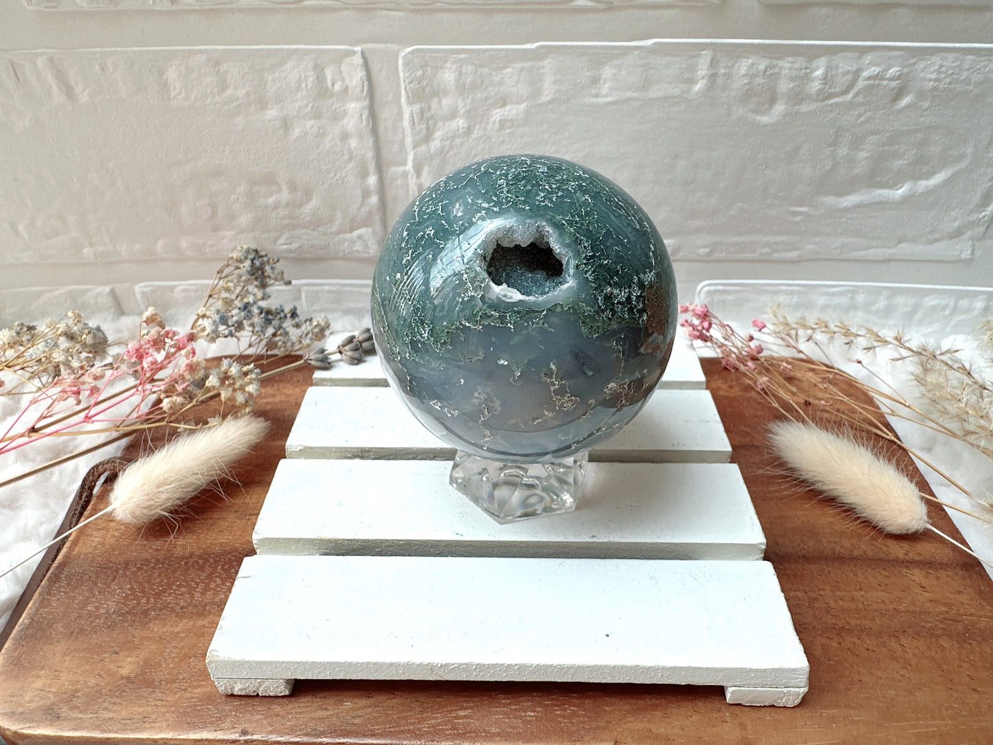 Moss Agate Sphere