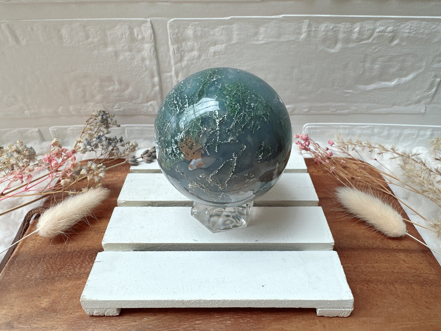 Moss Agate Sphere