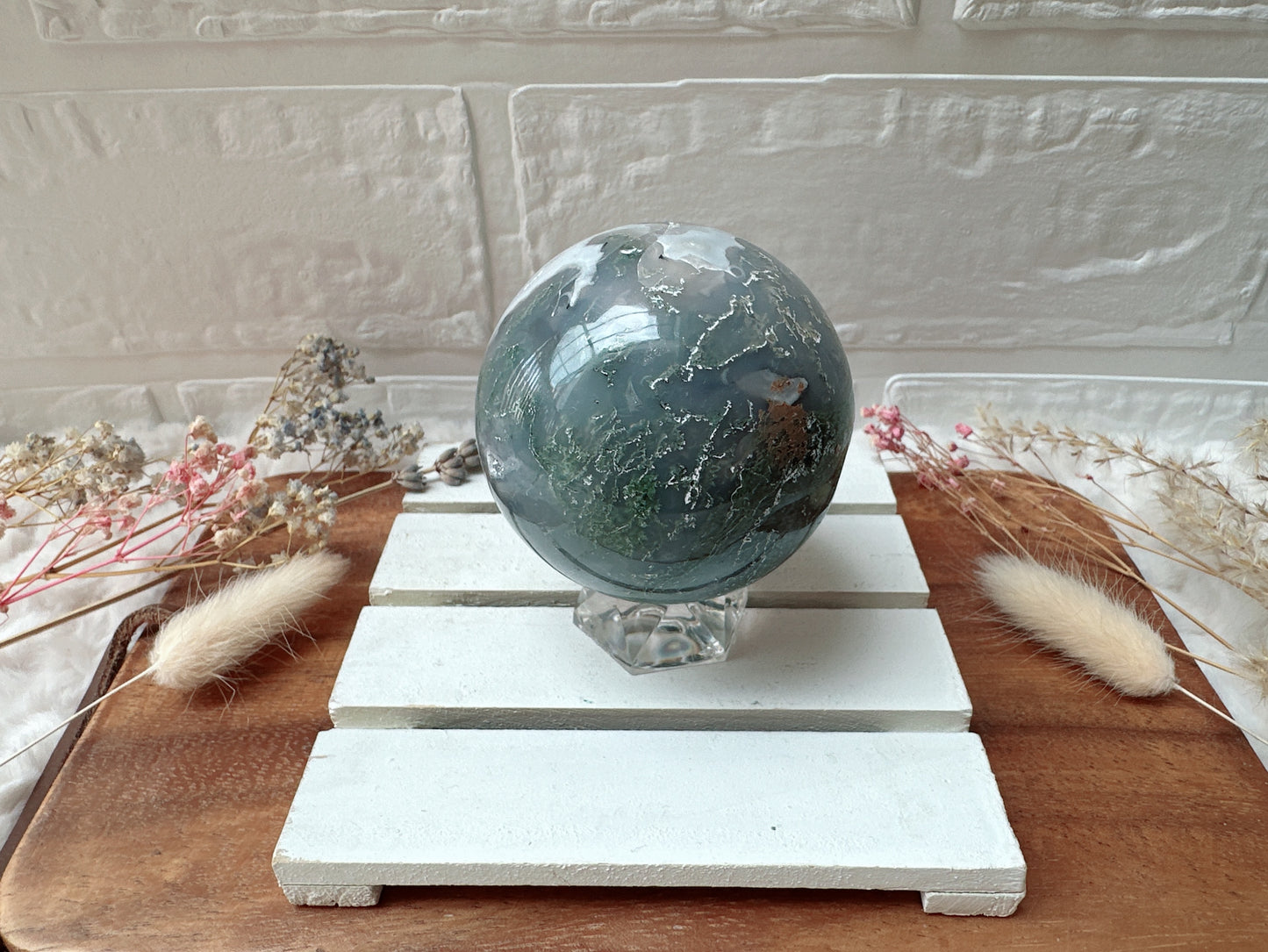 Moss Agate Sphere