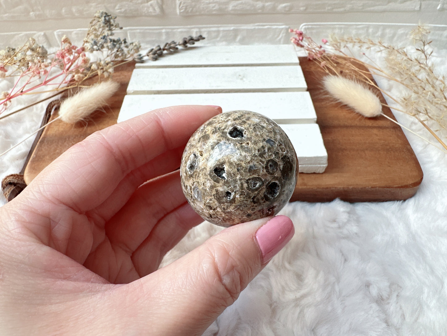 Small King Cobra Jasper Sphere