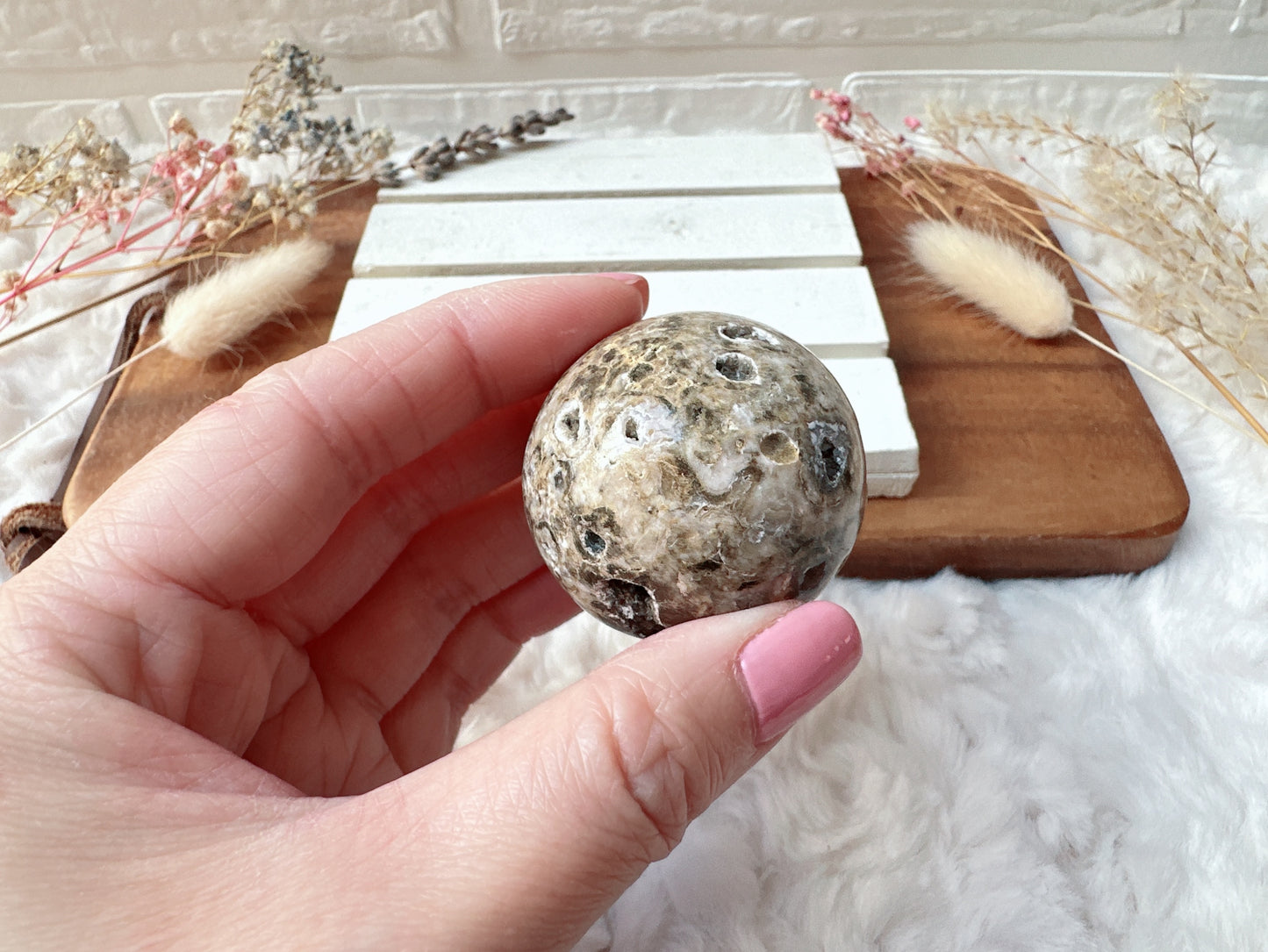 Small King Cobra Jasper Sphere