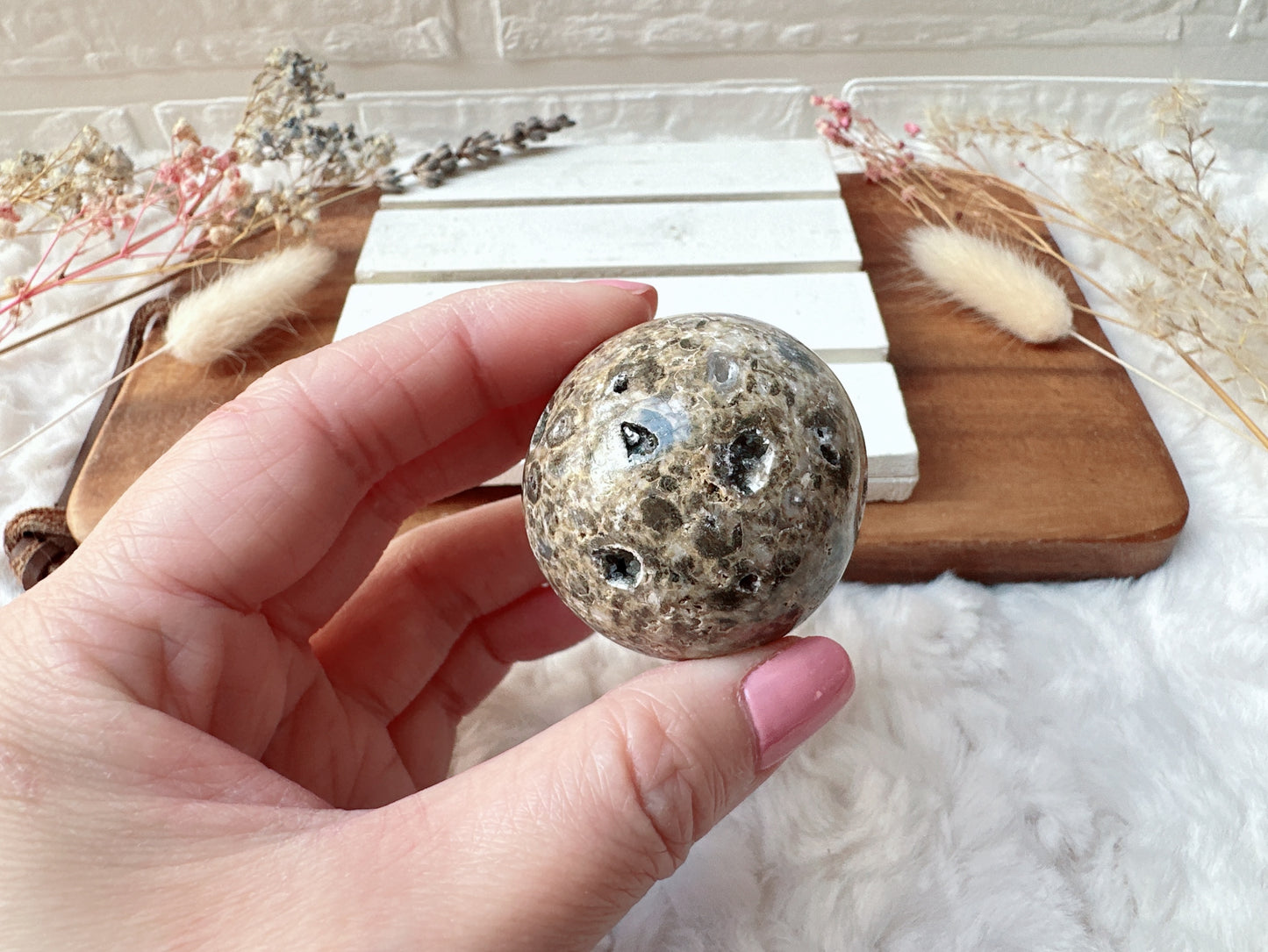 Small King Cobra Jasper Sphere