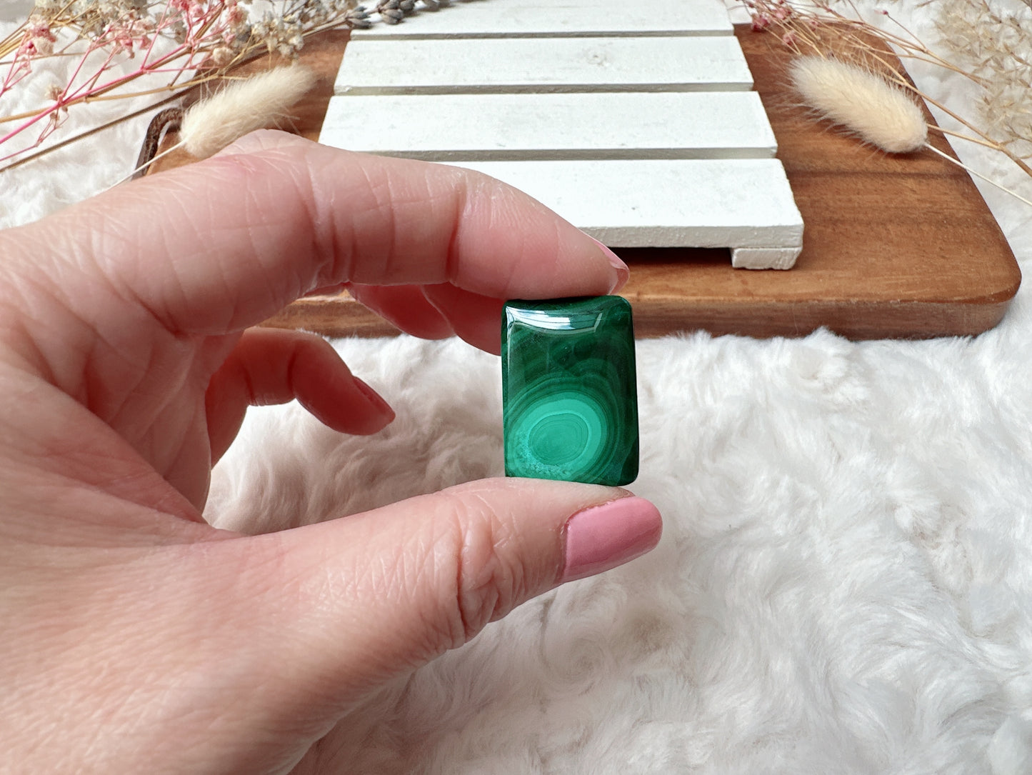 Mini Malachite Cabochon