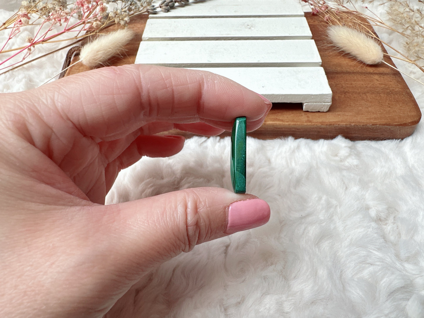 Mini Malachite Cabochon