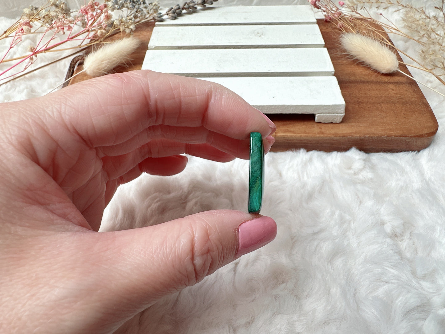 Mini Malachite Cabochon