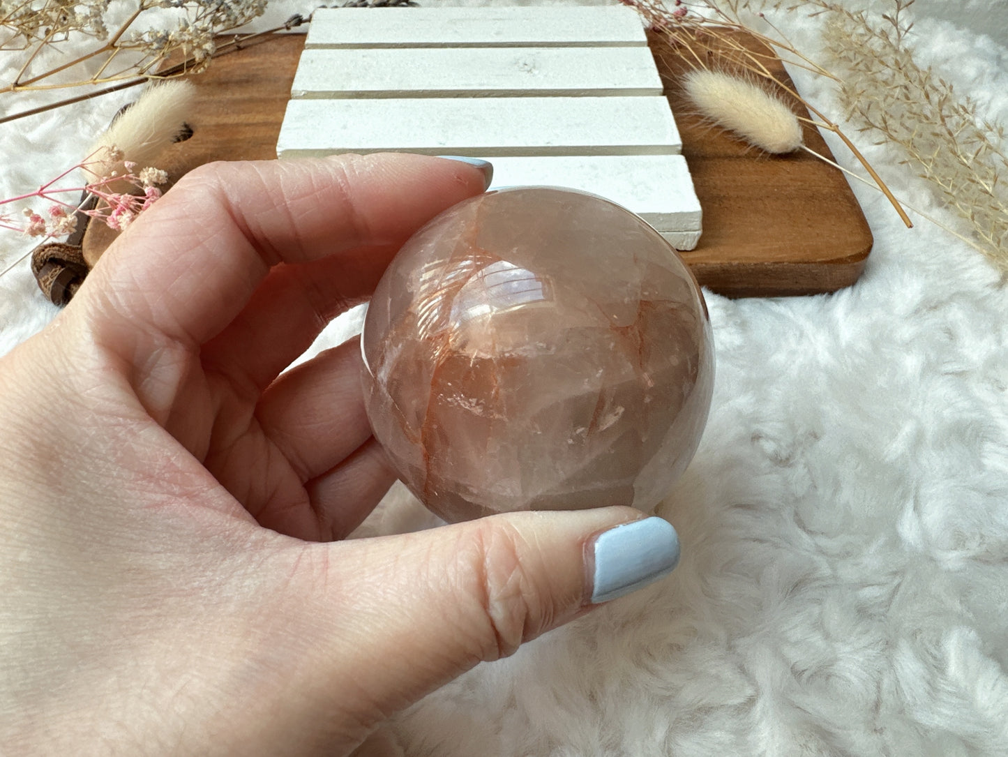 Hematoid Quartz Mushroom
