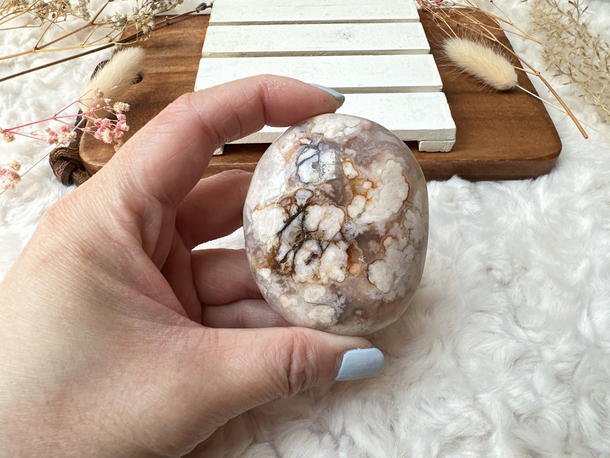 Set of 3 Crystal Palm Stones Bundle (Imperfect)
