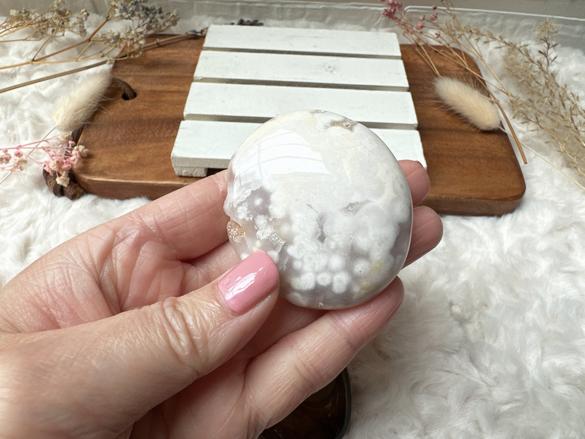Set of 3 Crystal Palm Stones Bundle (Imperfect)