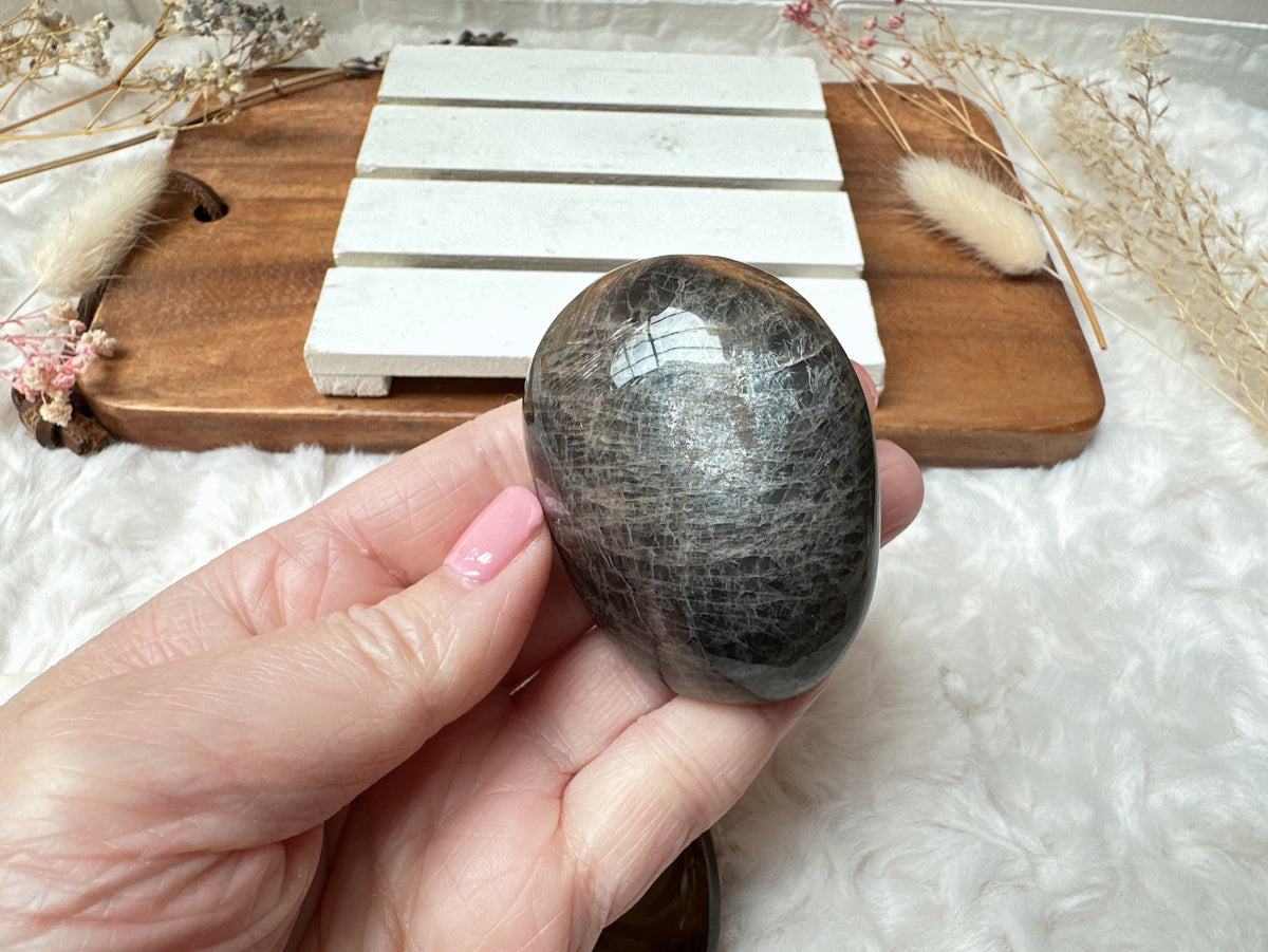 Set of 3 Crystal Palm Stones Bundle (Imperfect)