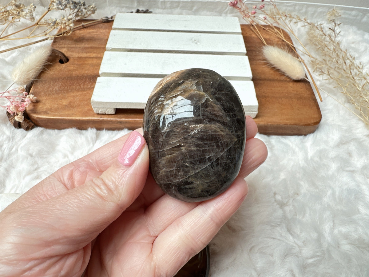 Set of 3 Crystal Palm Stones Bundle (Imperfect)