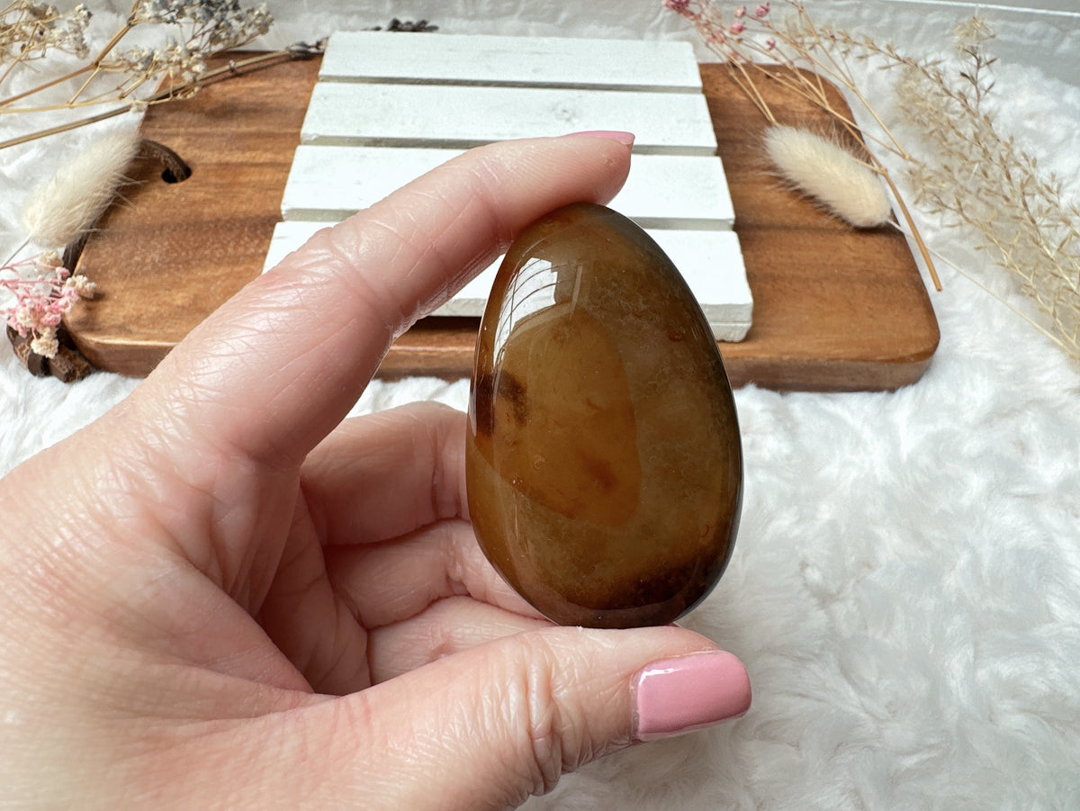 Set of 3 Crystal Palm Stones Bundle (Imperfect)