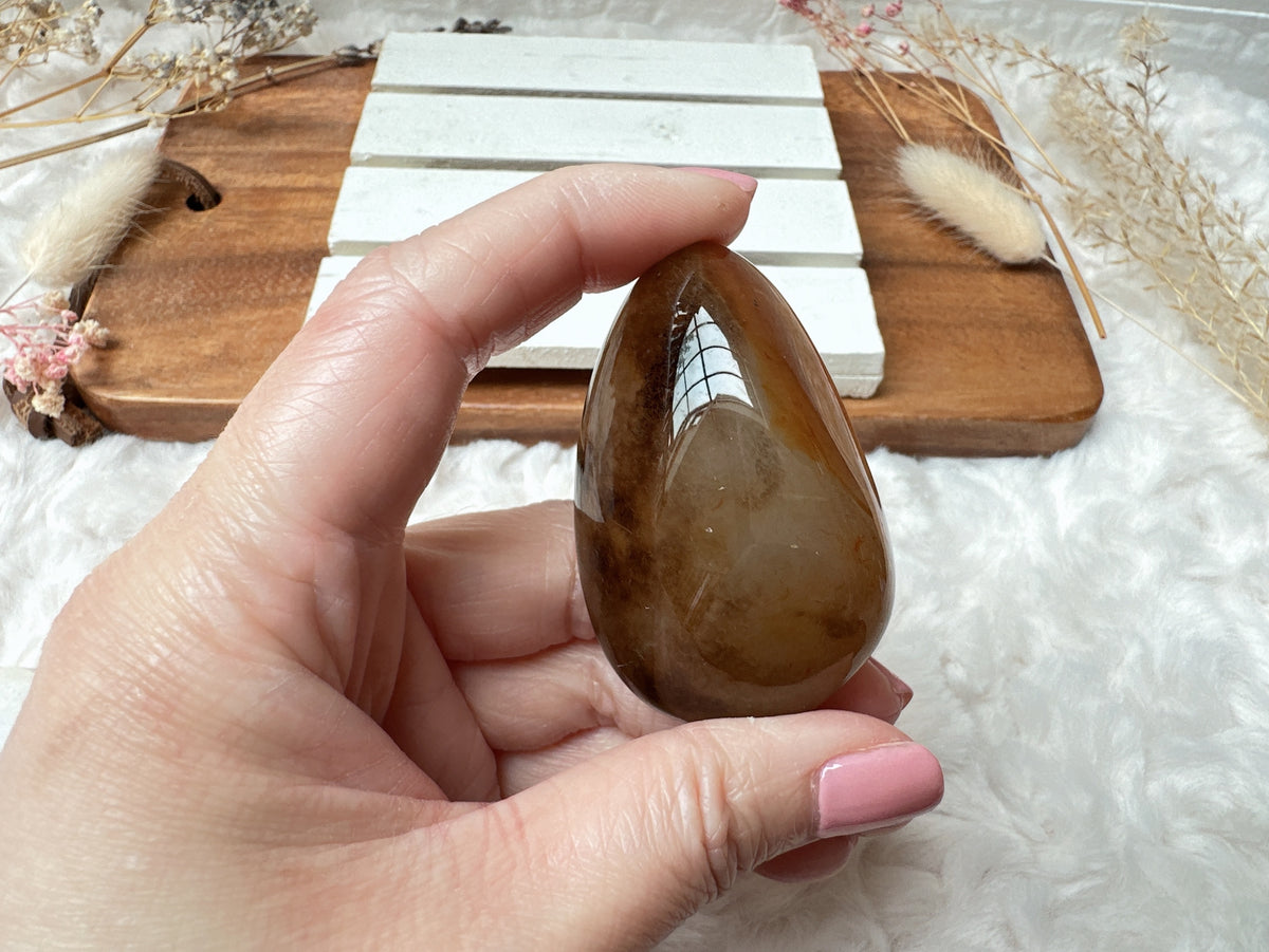 Set of 3 Crystal Palm Stones Bundle (Imperfect)