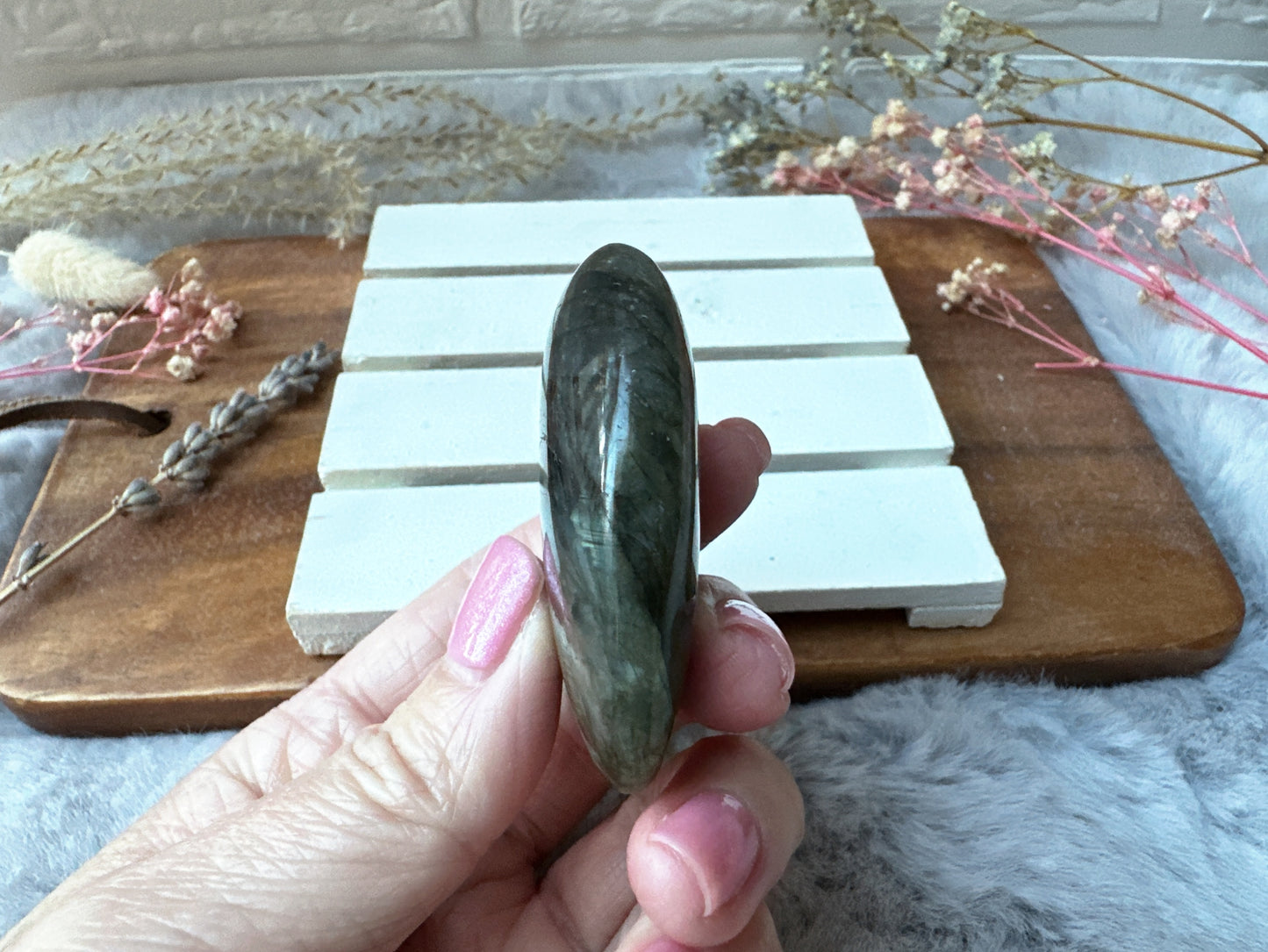 Labradorite Palm Stone