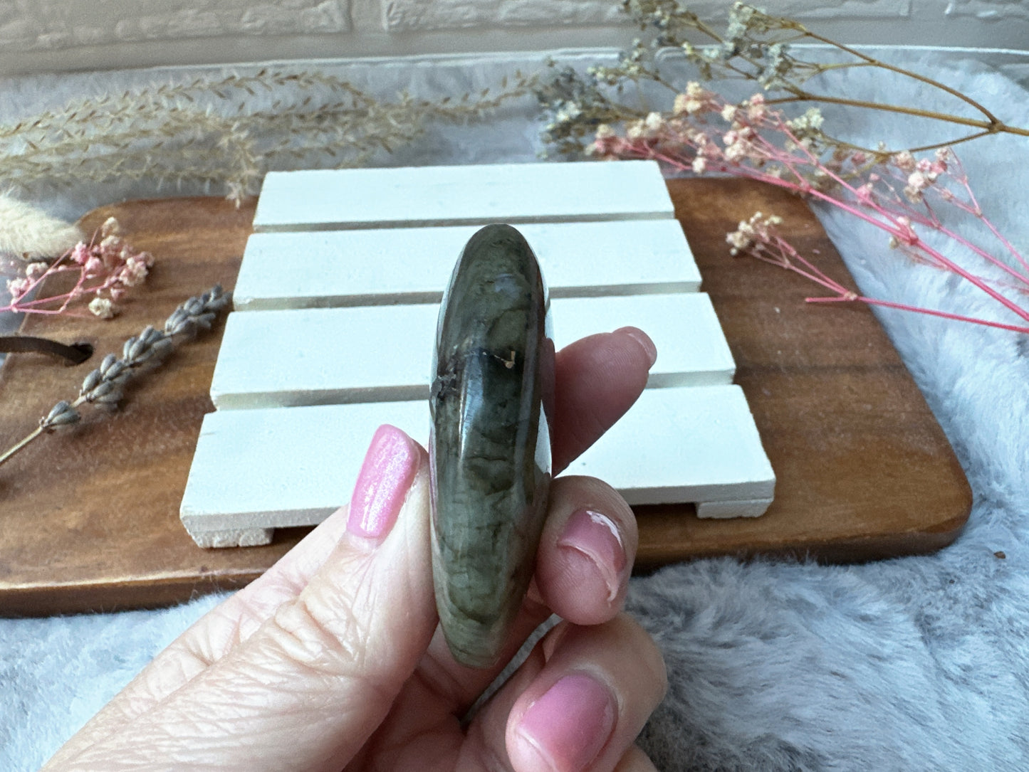 Labradorite Palm Stone