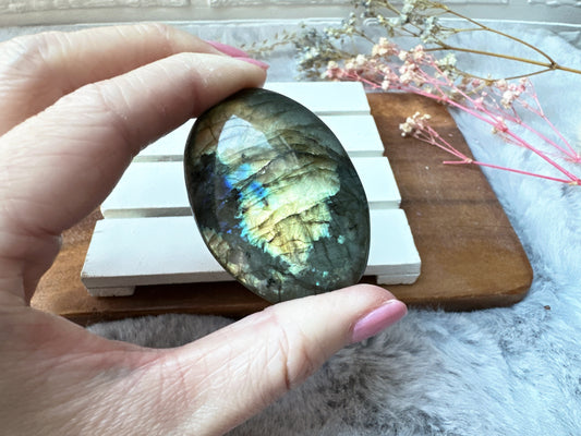 Labradorite Palm Stone