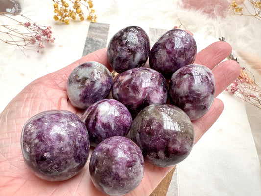 Lepidolite Mica Tumble