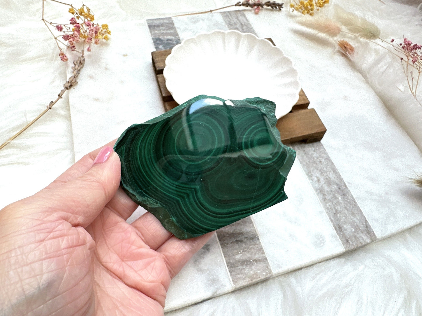 Malachite Slice