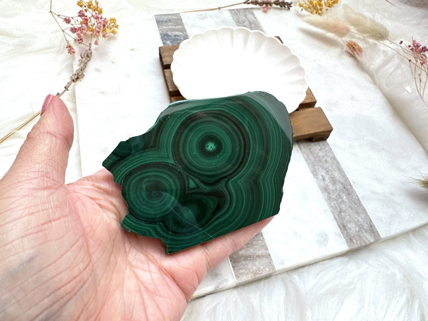Malachite Slice