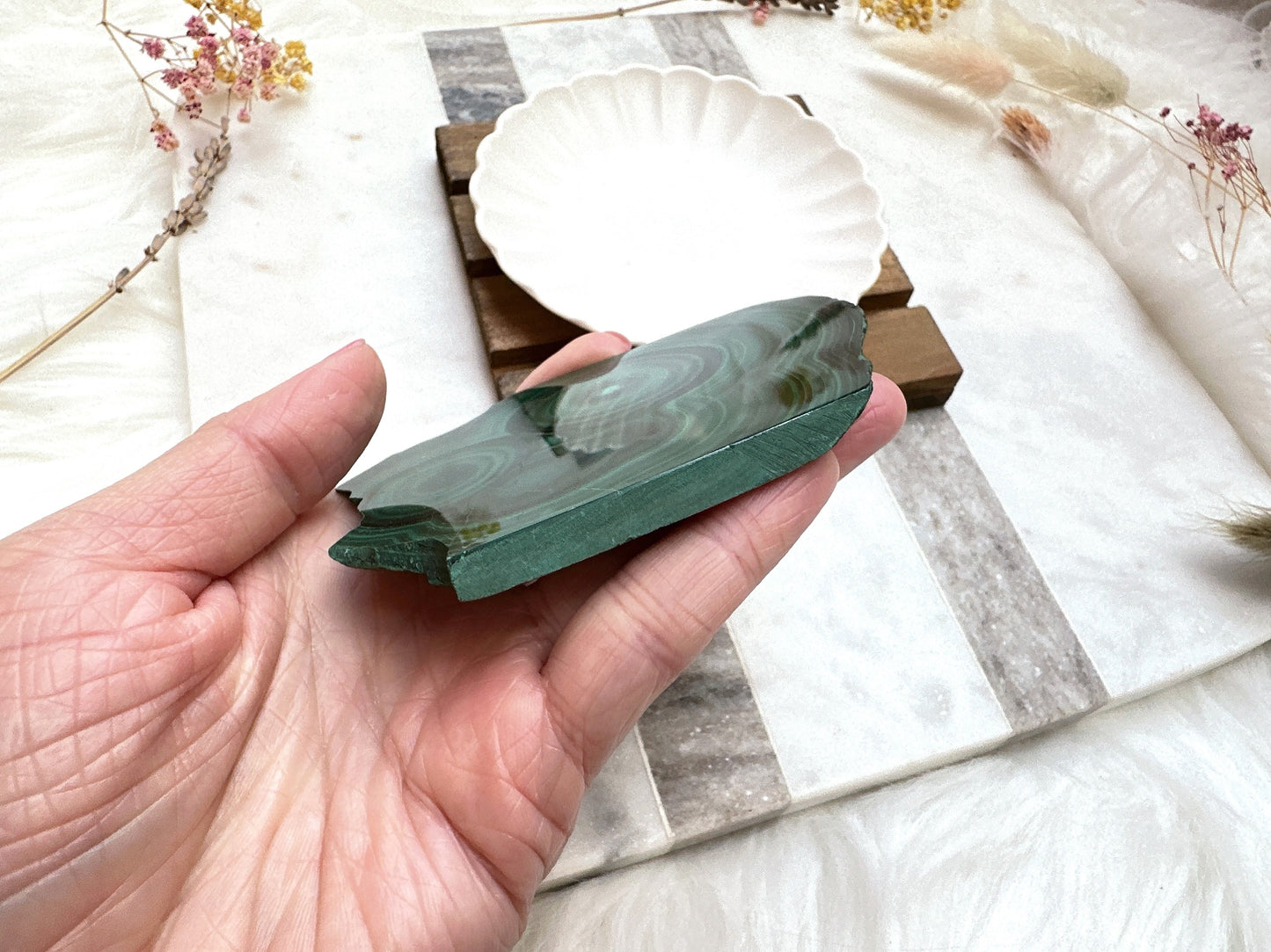 Malachite Slice