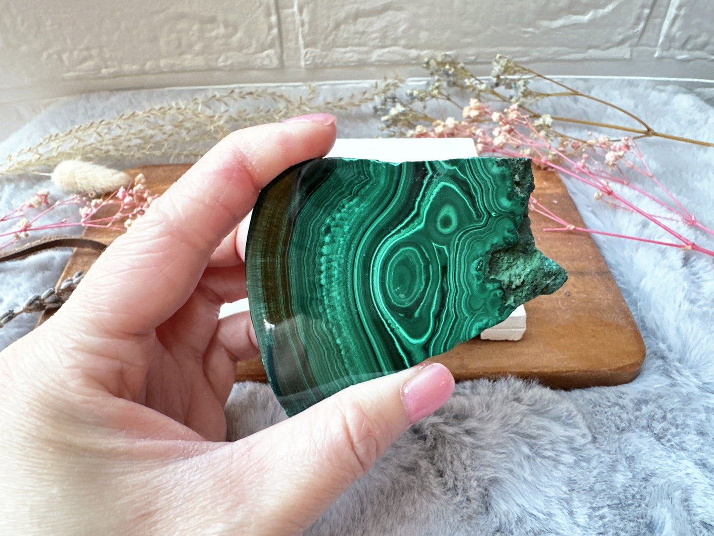 Malachite Slice/Slab