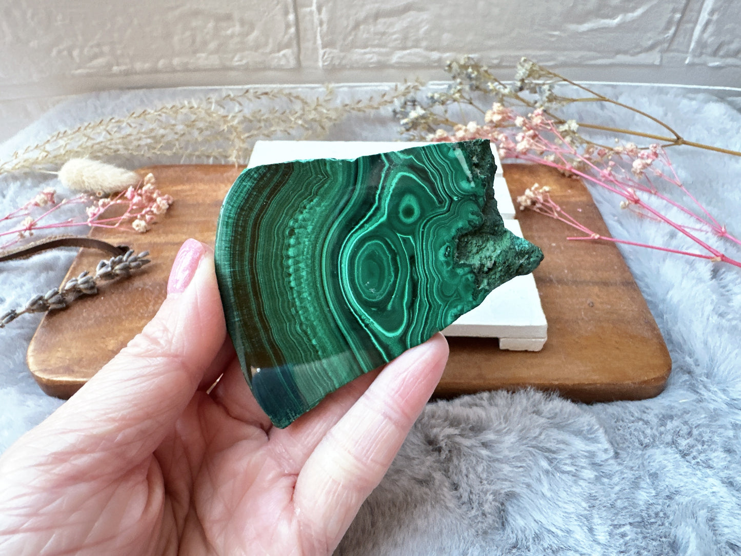 Malachite Slice/Slab