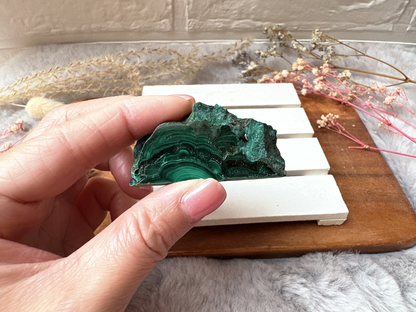 SmalMalachite Slice/Slab