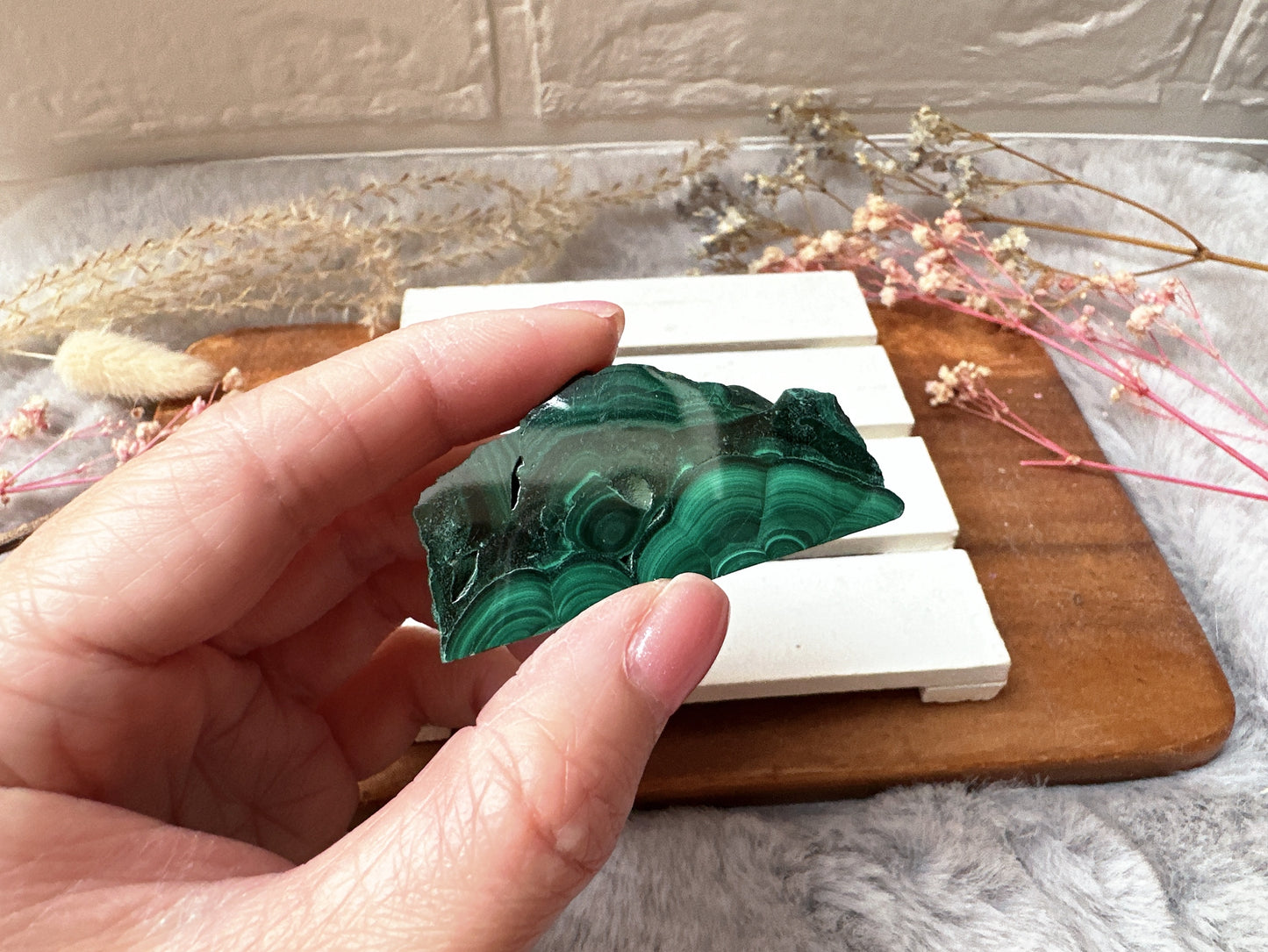 SmalMalachite Slice/Slab