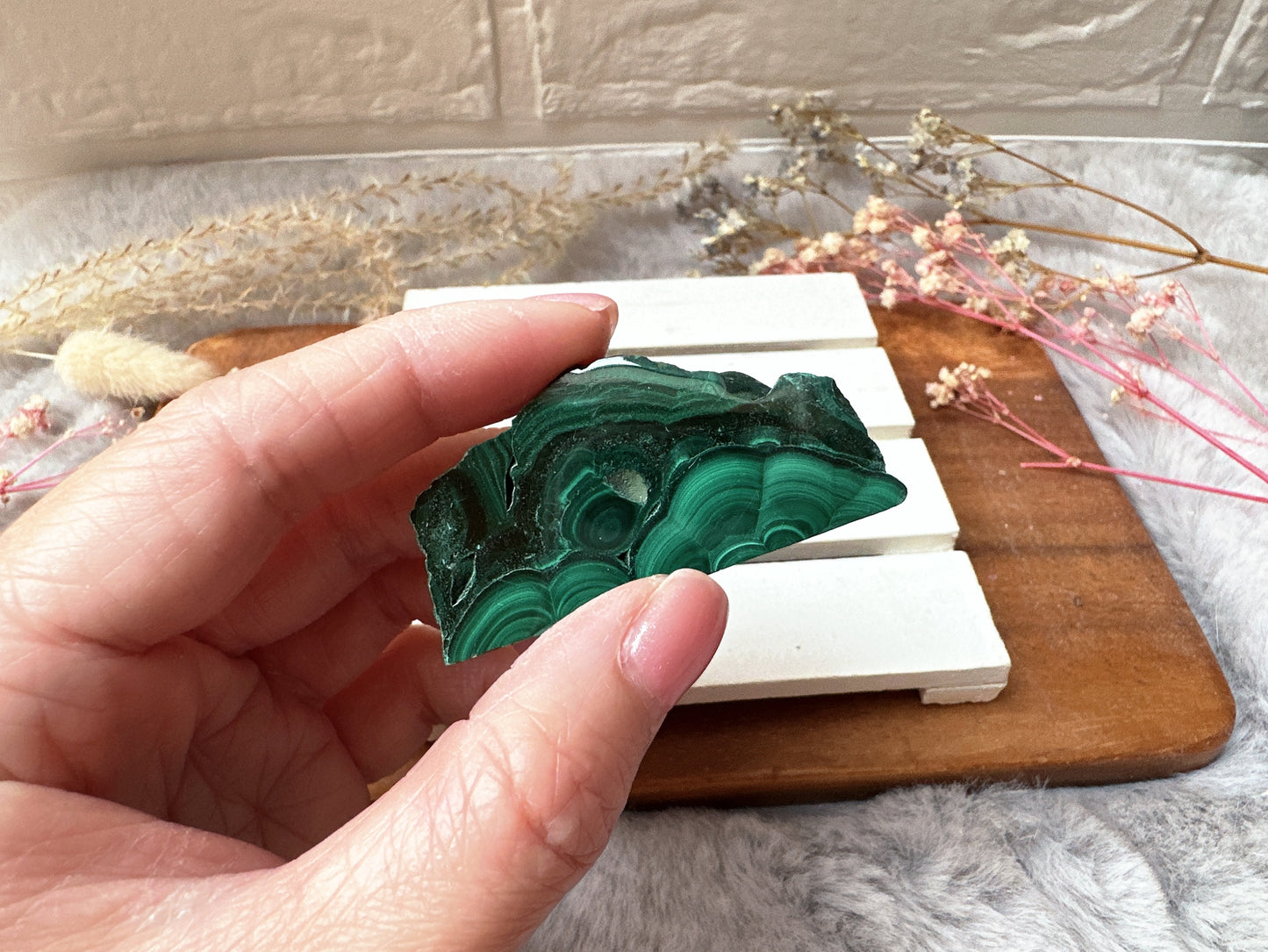 SmalMalachite Slice/Slab