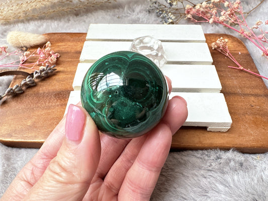 Small Malachite Sphere