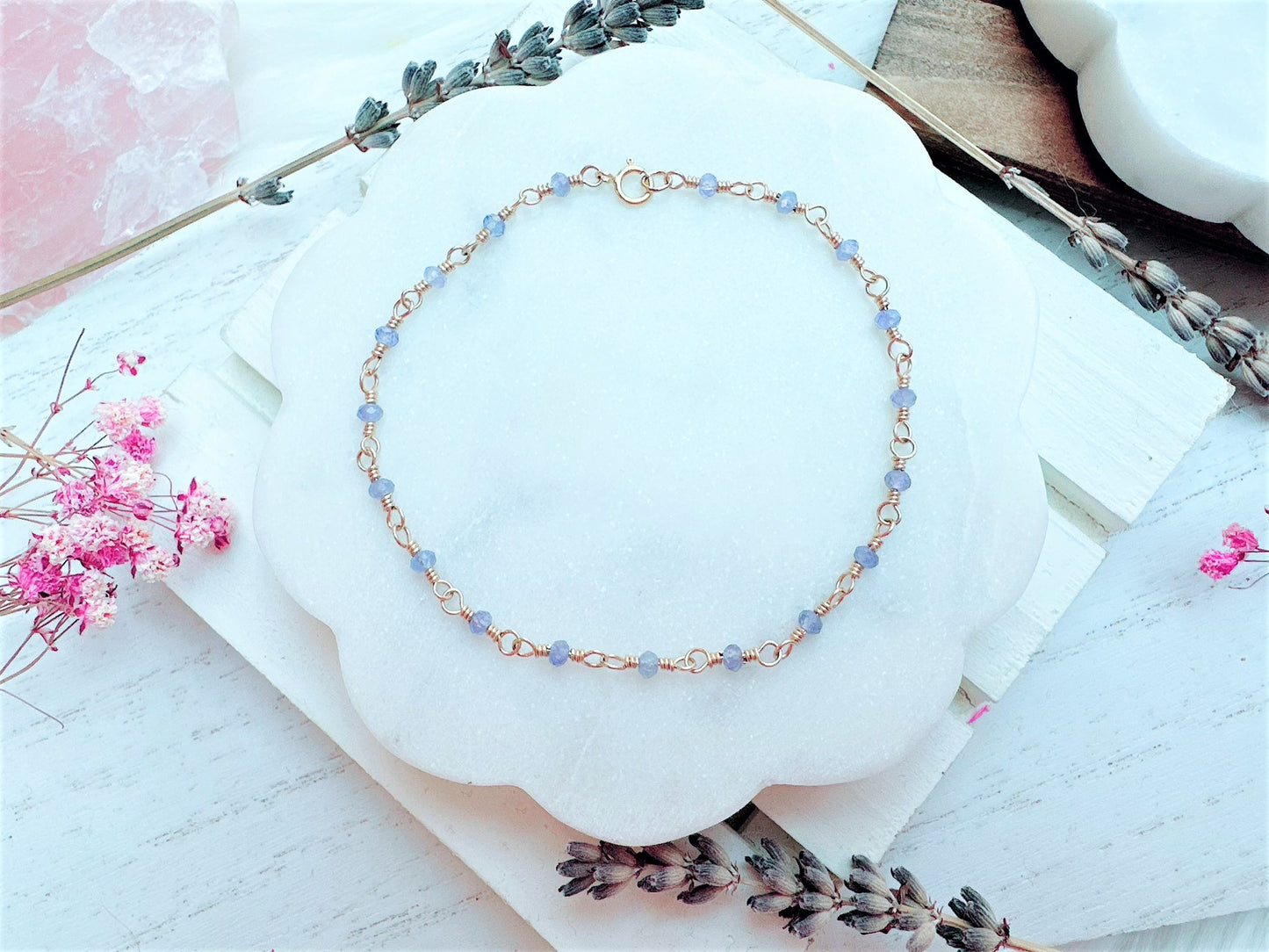 Mini Tanzanite Bracelet