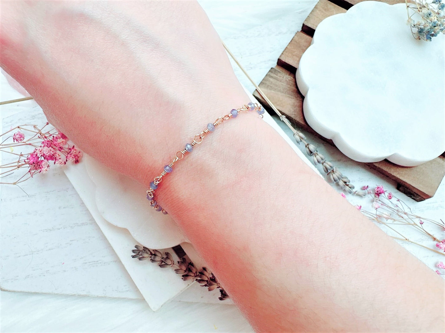 Mini Tanzanite Bracelet