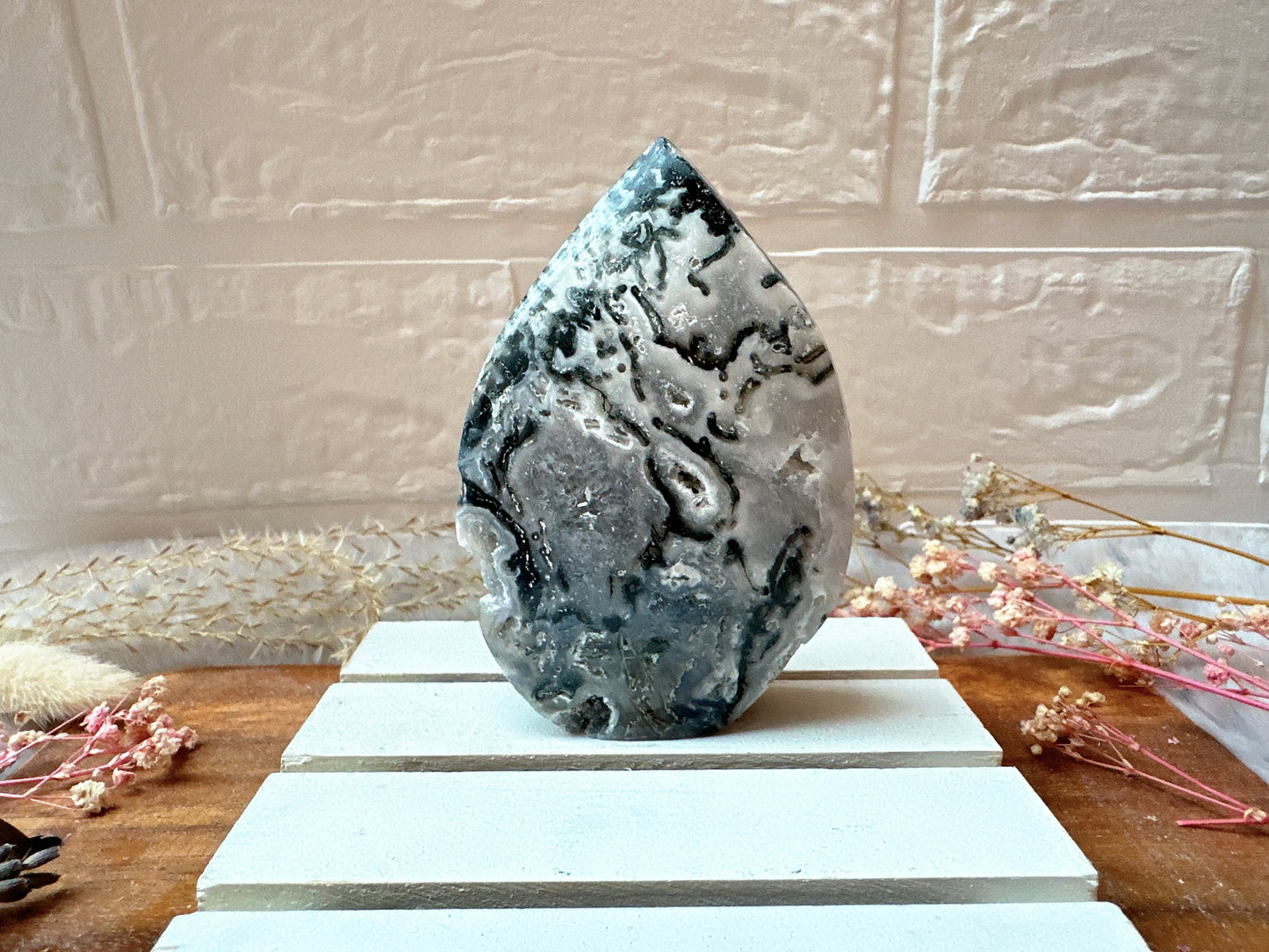 Moss Agate Flame