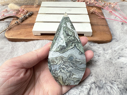 Moss Agate Flame