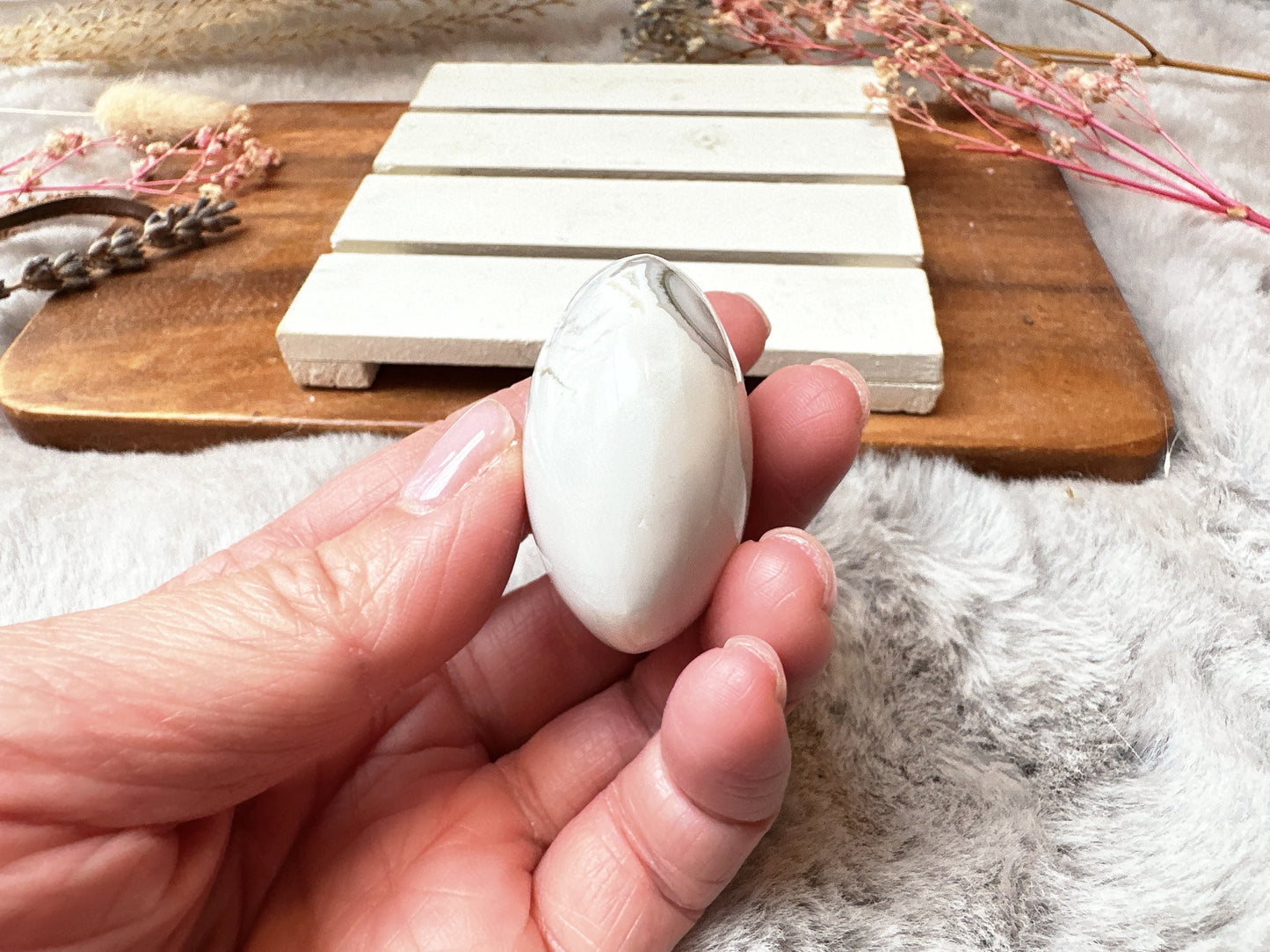 Small Ocean Jasper Palm Stone