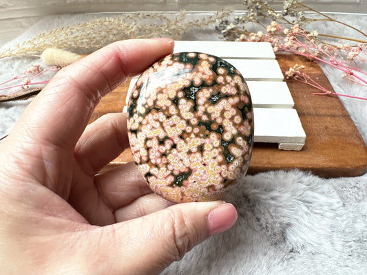 Ocean Jasper Palm Stone
