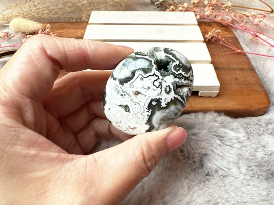 Ocean Jasper Palm Stone