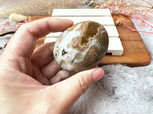 Ocean Jasper Palm Stone