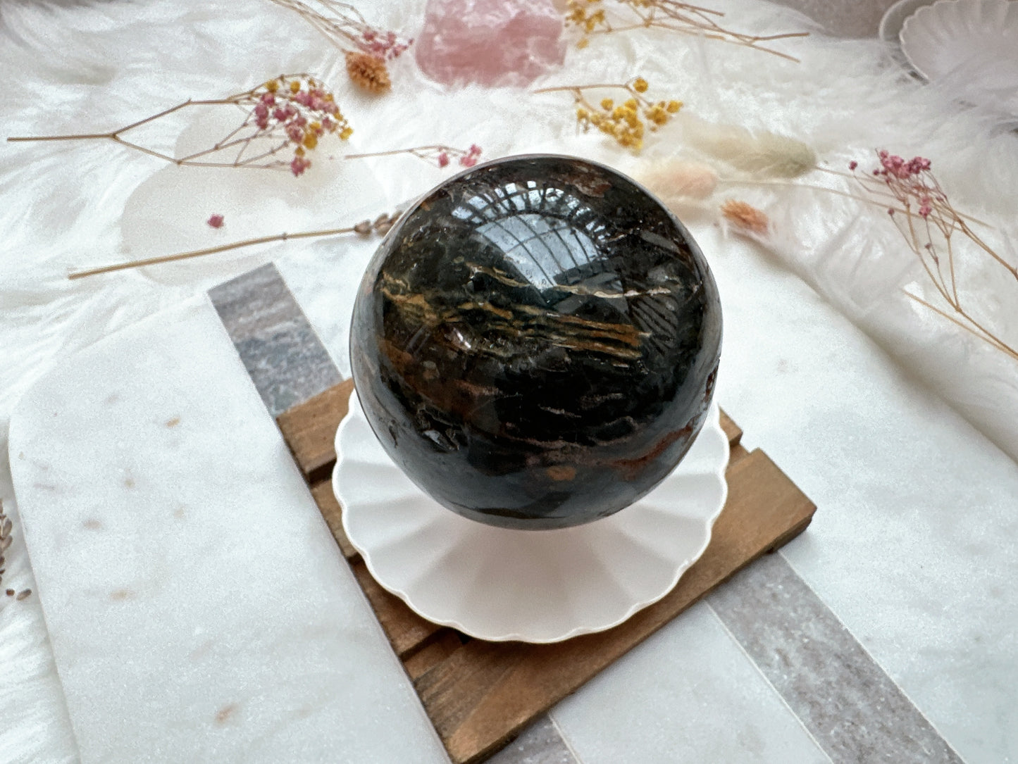 Ocean Jasper Sphere