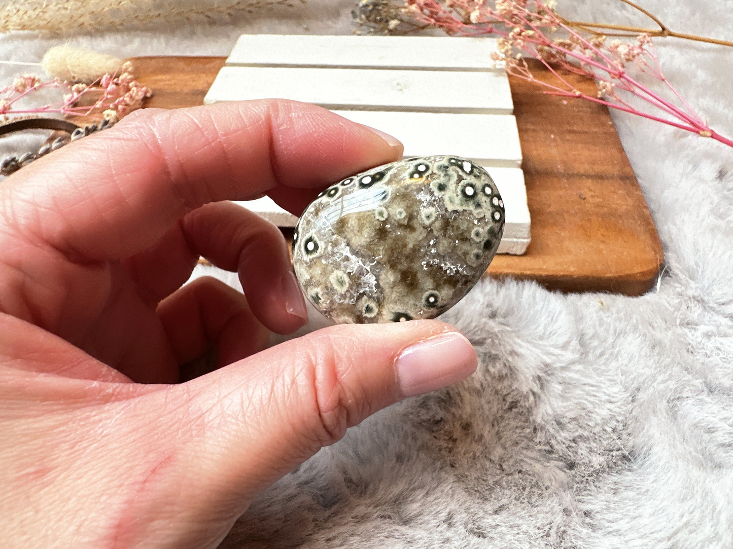 Ocean Jasper Flat Tumble