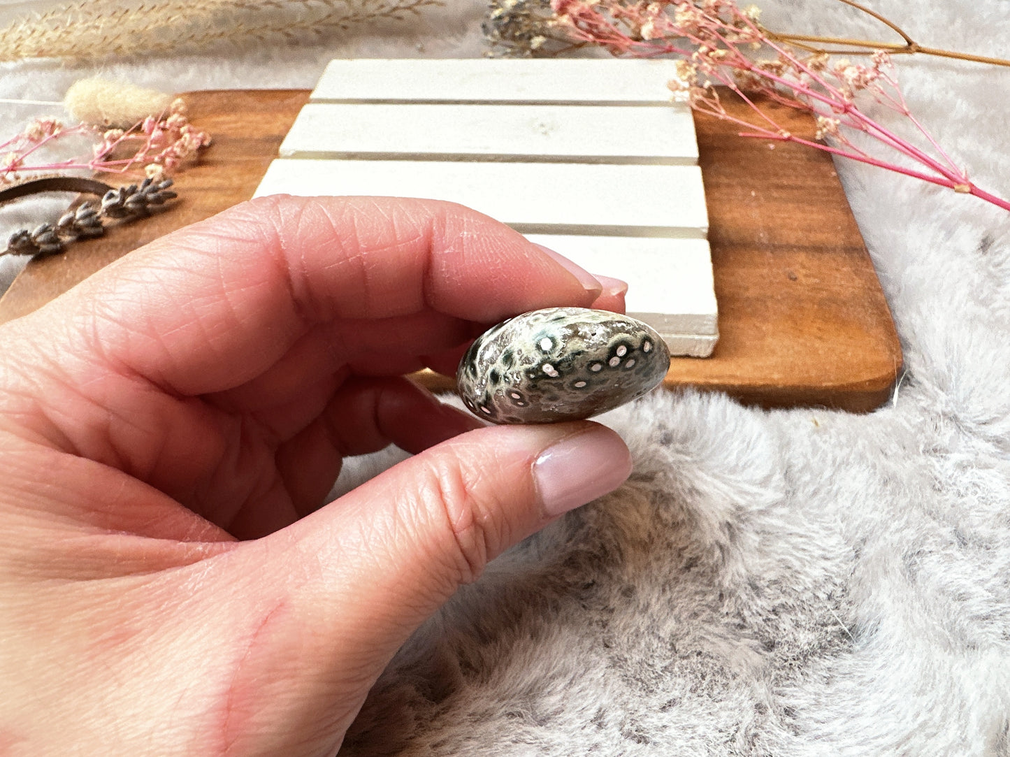 Ocean Jasper Flat Tumble