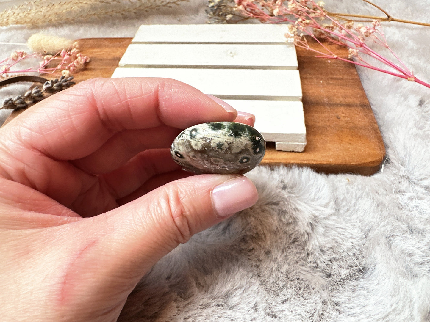 Ocean Jasper Flat Tumble