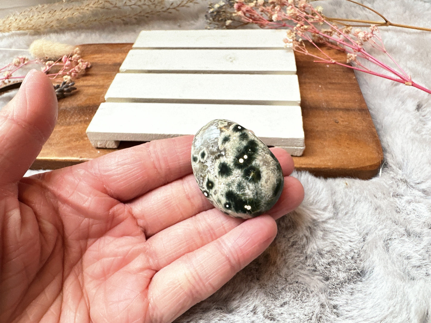 Ocean Jasper Flat Tumble