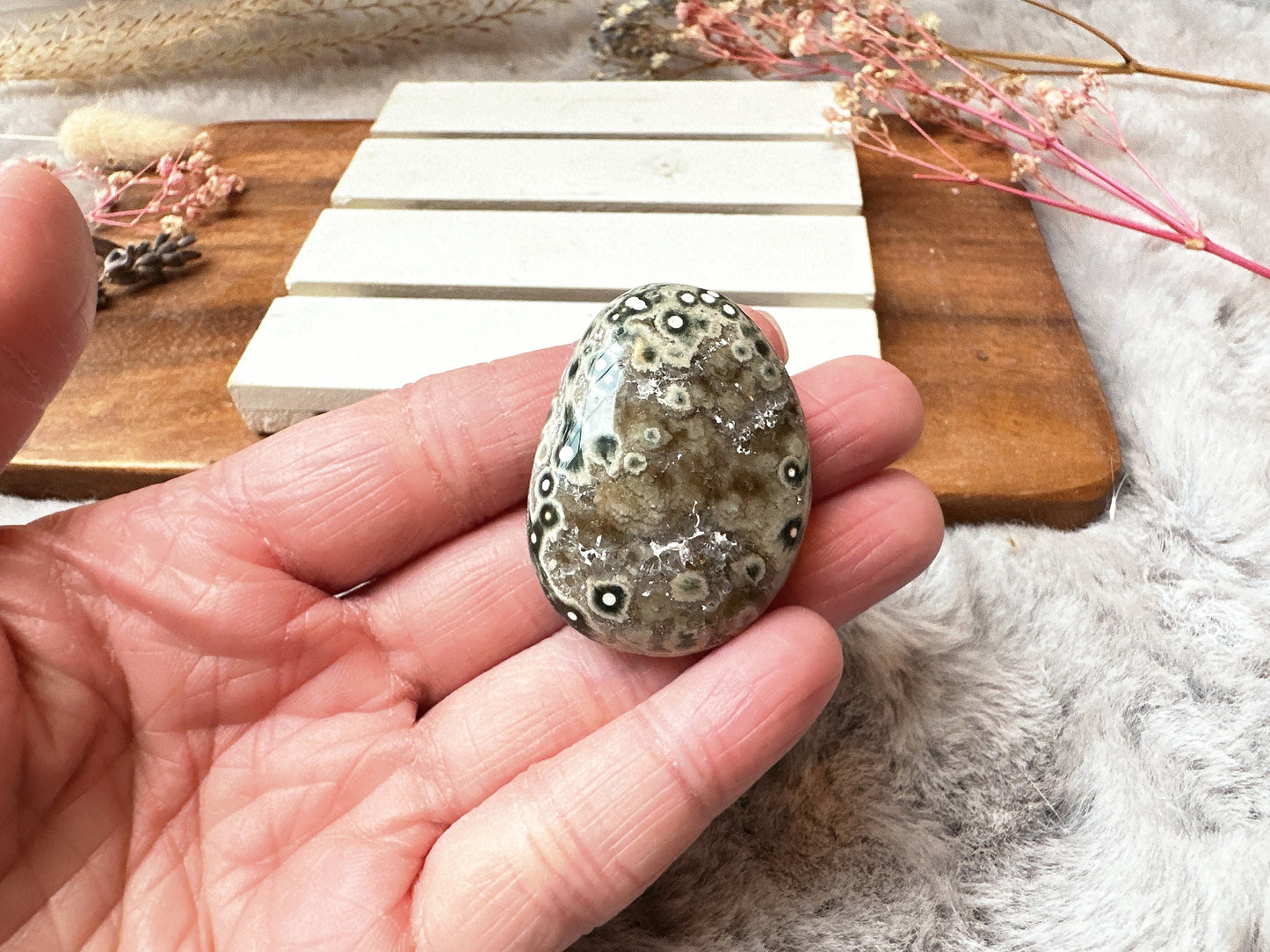 Ocean Jasper Flat Tumble