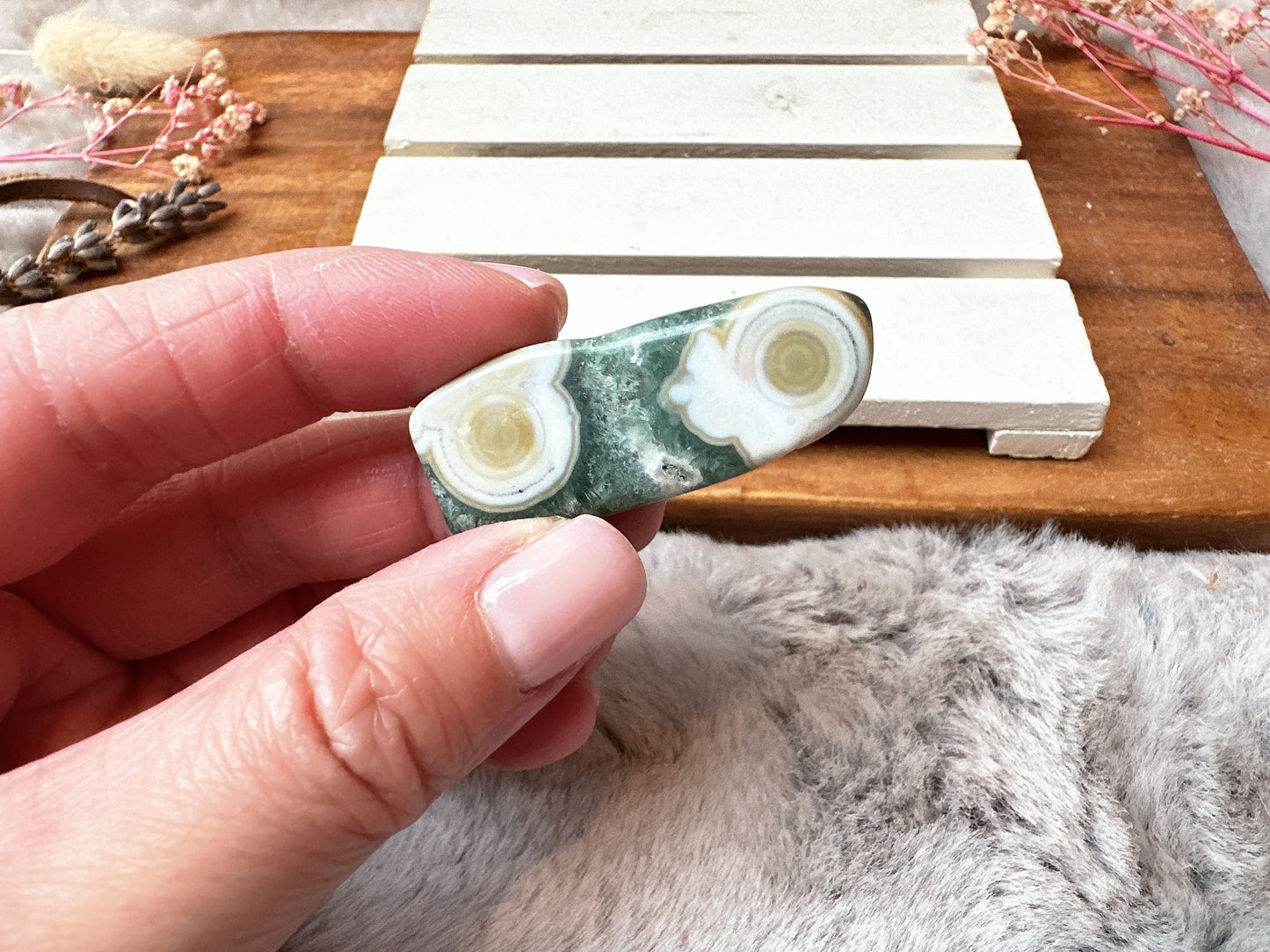 Ocean Jasper Flat Tumble