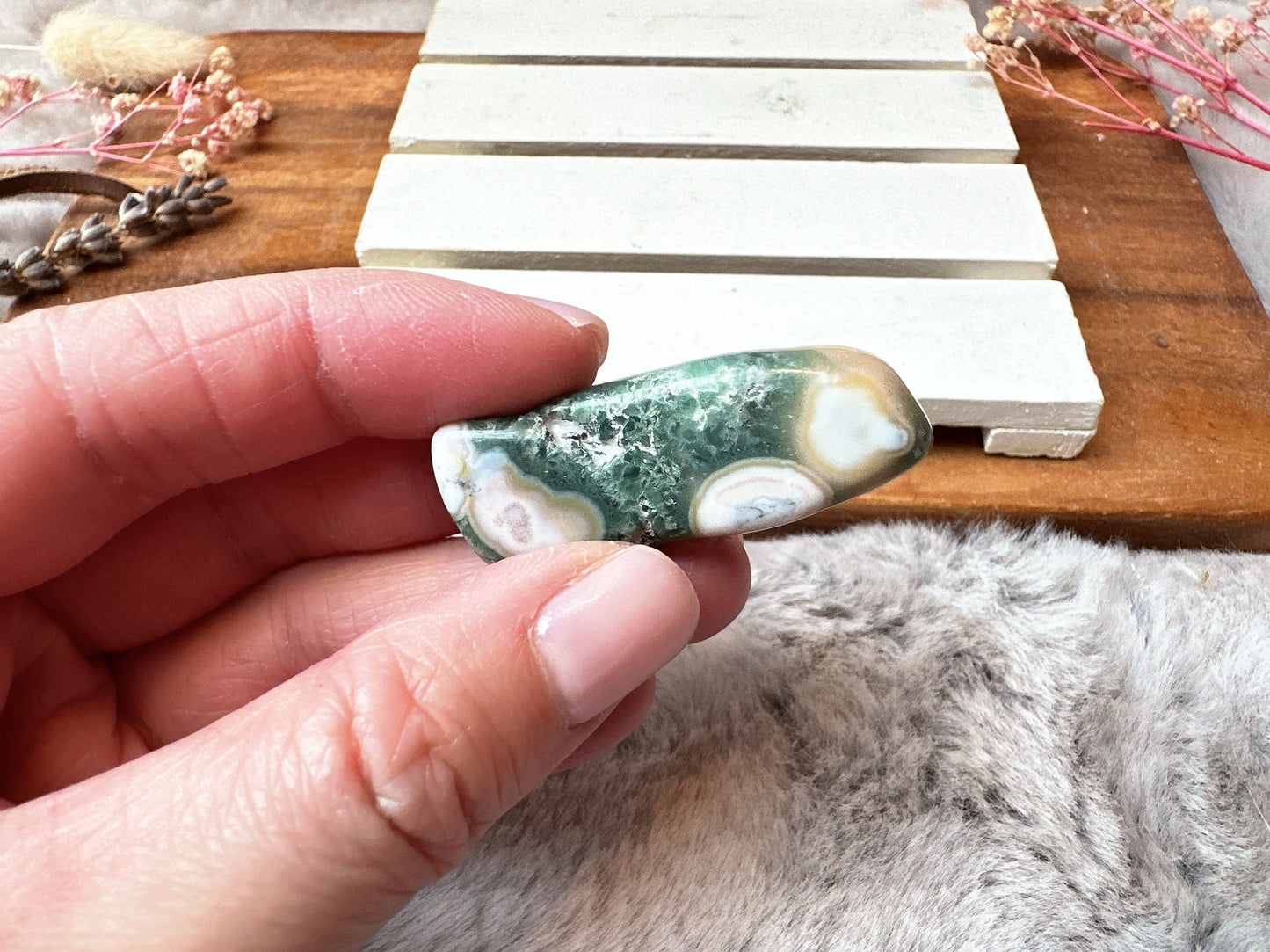 Ocean Jasper Flat Tumble